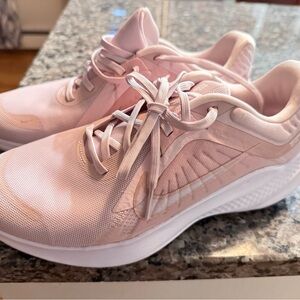Nike Pink Athletic Shoes with Streamlined Design